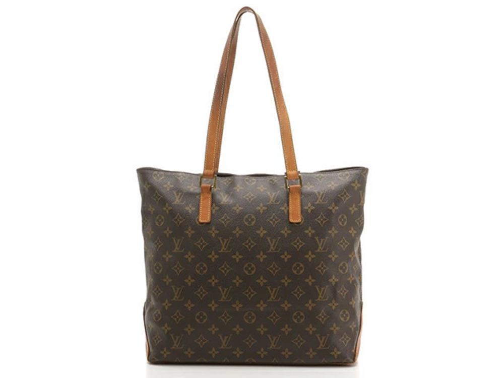LOUIS VUITTON Monogram Cabas Mezzo around tote bag shoulder